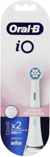 Oral-B iO Gentle Care Ανταλλακτικές Κεφαλές για Ηλεκτρική Οδοντόβουρτσα 2τμχ - Image 4