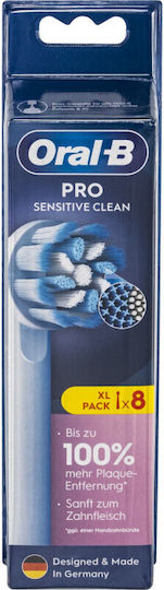Oral-B Pro Sensitive Clean Ανταλλακτικές Κεφαλές για Ηλεκτρική Οδοντόβουρτσα BRA-860649 8τμχ - Image 5