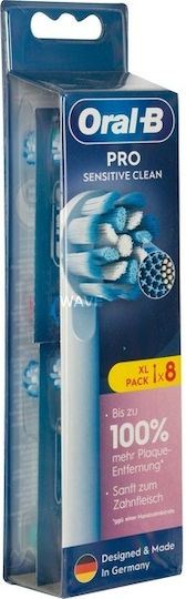 Oral-B Pro Sensitive Clean Ανταλλακτικές Κεφαλές για Ηλεκτρική Οδοντόβουρτσα BRA-860649 8τμχ - Image 7