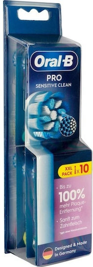 Oral-B Pro Sensitive Clean Ανταλλακτικές Κεφαλές για Ηλεκτρική Οδοντόβουρτσα BRA-860601 10τμχ - Image 6