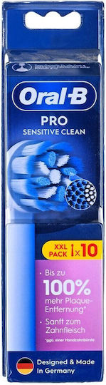 Oral-B Pro Sensitive Clean Ανταλλακτικές Κεφαλές για Ηλεκτρική Οδοντόβουρτσα BRA-860601 10τμχ - Image 3