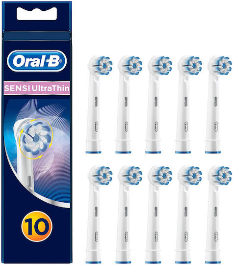 Oral-B Pro Sensitive Clean Ανταλλακτικές Κεφαλές για Ηλεκτρική Οδοντόβουρτσα BRA-860601 10τμχ - Image 5
