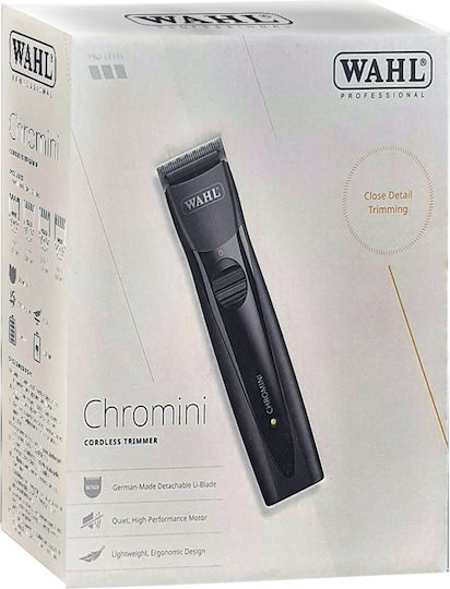 Wahl Professional ChroMini Επαγγελματική Επαναφορτιζόμενη Κουρευτική Μηχανή Μαύρη 1591-0466 - Image 3