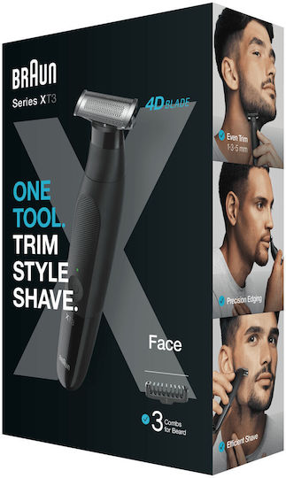 Braun Trimmer Μηχανή Επαναφορτιζόμενη XT3100 - Image 5