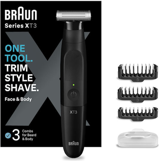 Braun Trimmer Μηχανή Επαναφορτιζόμενη XT3100 - Image 6