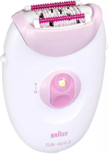 Braun Silk Epil 3 Αποτριχωτική Μηχανή Epilator για Σώμα & Μπικίνι SE3031 - Image 3