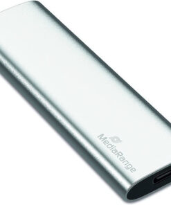 MediaRange USB 3.2 / USB-C Εξωτερικός SSD 240GB M.2 Ασημί