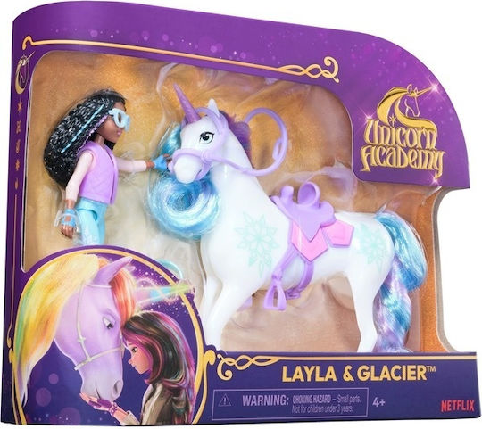 Spin Master Unicorn Academy Σετ Κούκλας Layla & Glacier για 4+ Ετών 6066849 - Image 2