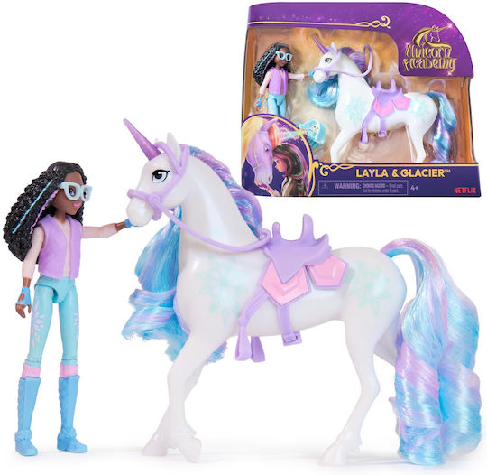 Spin Master Unicorn Academy Σετ Κούκλας Layla & Glacier για 4+ Ετών 6066849 - Image 3