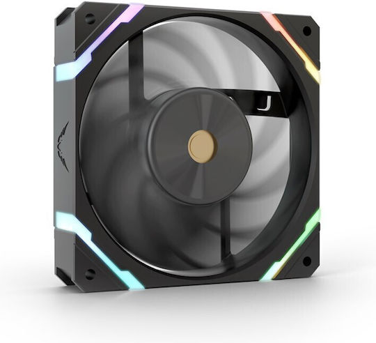 Valkyrie V12F Case Fan 120mm με ARGB Φωτισμό και Σύνδεση 4-Pin PWM Λευκό - Image 5