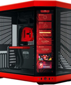 HYTE Y70 Touch Infinite Gaming Midi Tower Κουτί Υπολογιστή με Πλαϊνό Παράθυρο Black Cherry
