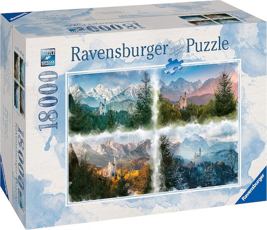 Puzzle Παραμυθένιο Κάστρο σε 4 Εποχές 2D 18000 Κομμάτια 16137 - Image 3