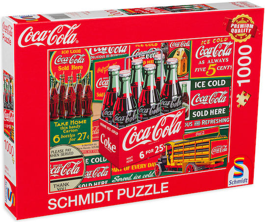Puzzle Coca Cola Vintage 2D 1000 Κομμάτια 59914 - Image 3