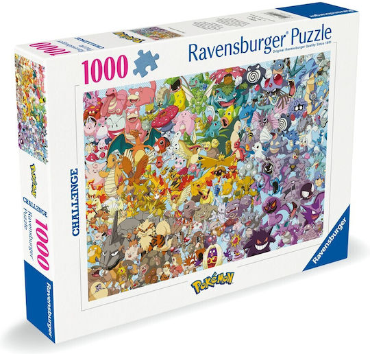 Puzzle 2D Challenge Pokémon 1000pcs 12000460 - Image 4
