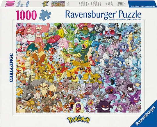 Puzzle 2D Challenge Pokémon 1000pcs 12000460 - Image 2