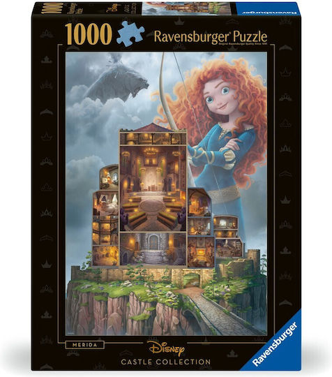 Disney Castles Merida Puzzle 2D 1000 Κομμάτια 12000263 - Image 2