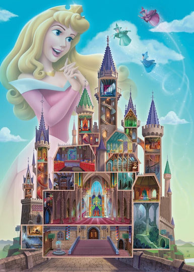 Disney Castles Aurora Puzzle 2D 1000pcs 12000266 - Image 3