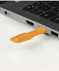 Port Locks Lindy Rj45 Orange 10 Pcs + 1 Key