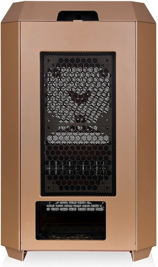 Thermaltake The Tower 300 Micro Tower Κουτί Υπολογιστή με Πλαϊνό Παράθυρο και RGB Φωτισμό Gravel Sand - Image 4