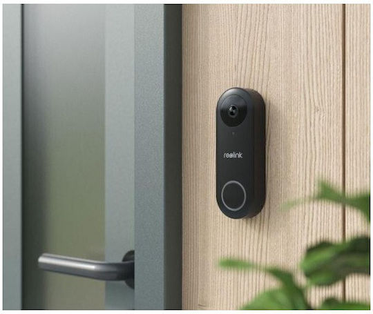 Reolink D340P Κουδούνι Πόρτας Συμβατό με Alexa Μαύρο - Image 2
