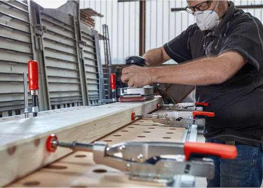 Bessey 35 Σφιγκτήρας Αυτόματος Τύπου "F" με Μέγιστο Άνοιγμα 245mm - Image 2
