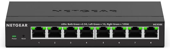 NetGear MS308E Unmanaged L2 Switch με 8 Θύρες Ethernet - Image 2