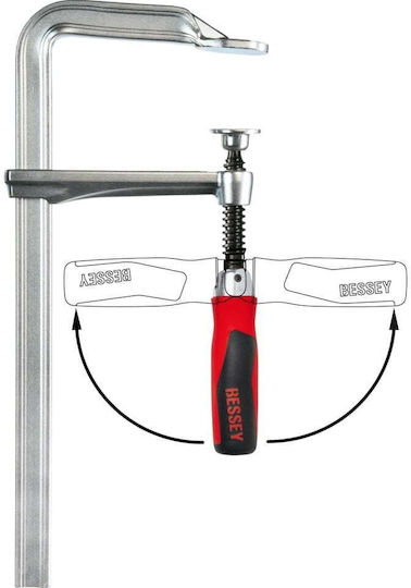Bessey 30-12 Σφιγκτήρας Τύπου "F" με Μέγιστο Άνοιγμα 300mm - Image 3