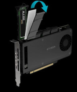 Κάρτα Icy Dock Adapter 4 X M.2 Nvme Ssd Mobile Rack Adapter Card