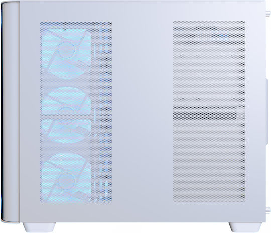 Aerocool P500C Gaming Midi Tower Κουτί Υπολογιστή με Πλαϊνό Παράθυρο Λευκό - Image 2