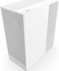 Alternative view of NZXT H7 Flow (2024) Gaming Midi Tower Κουτί Υπολογιστή με Πλαϊνό Παράθυρο Λευκό