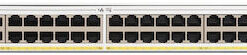 Alternative view of Cisco Catalyst 1300 Managed L2 / L3 PoE+ Switch με 48 Θύρες Gigabit (1Gbps) Ethernet και 4 SFP Θύρες