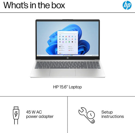 HP 15-fd0107dx 15.6" IPS FHD (i7-1255U/16GB/512GB SSD/W11 S) (US Keyboard) - Image 2