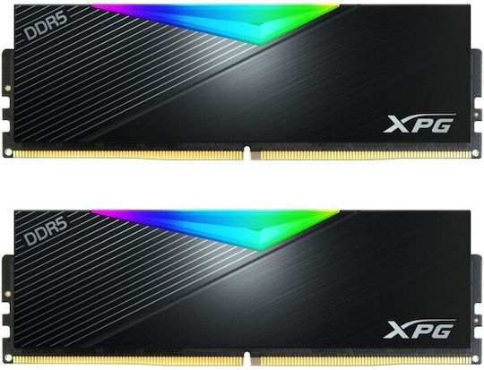 Adata XPG Lancer DDR5 RAM με 2x16GB Modules και Ταχύτητα 8000 για Desktop AX5U8000C3816G-DCLARBK - Image 2
