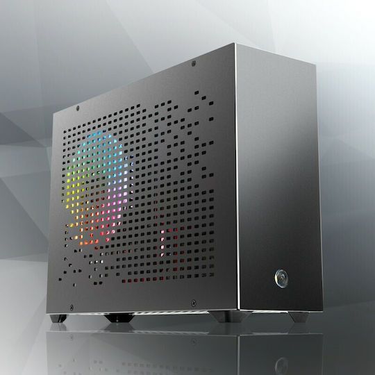 Raijintek Ophion 7L Mini Tower Κουτί Υπολογιστή με Πλαϊνό Παράθυρο Μαύρο - Image 5