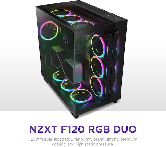 NZXT F120 RGB Duo Case Fan με Σύνδεση 4-Pin PWM - Image 8