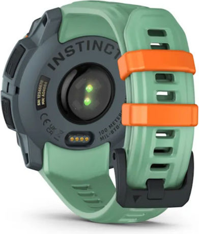 Garmin Instinct 3 AMOLED Aluminium 45mm Αδιάβροχο Smartwatch με Παλμογράφο (Neo Tropic with Neo Tropic Band) - Image 4