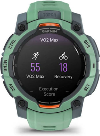 Garmin Instinct 3 AMOLED Aluminium 45mm Αδιάβροχο Smartwatch με Παλμογράφο (Neo Tropic with Neo Tropic Band) - Image 5