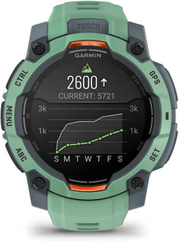 Garmin Instinct 3 AMOLED Aluminium 45mm Αδιάβροχο Smartwatch με Παλμογράφο (Neo Tropic with Neo Tropic Band) - Image 6