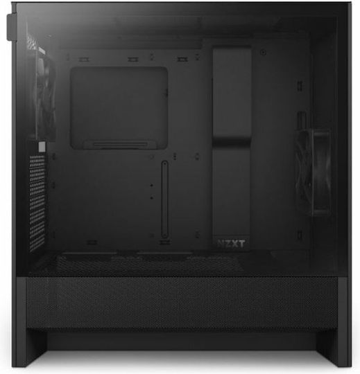 NZXT H5 Flow Midi Tower Κουτί Υπολογιστή με Πλαϊνό Παράθυρο Μαύρο - Image 2