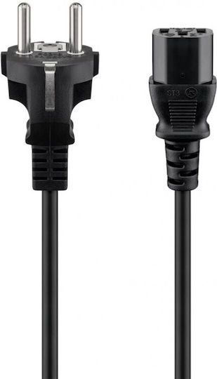 Goobay Schuko - IEC C13 Cable 1.5m Μαύρο 68605 - Image 3