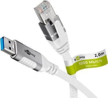 Goobay Regular USB 2.0 to micro USB Cable Λευκό 2m 74159 1τμχ