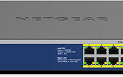 NetGear GS516PP Unmanaged L2 PoE+ Switch με 16 Θύρες Gigabit (1Gbps) Ethernet
