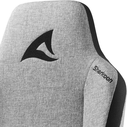 Sharkoon Skiller SGS40 Fabric Υφασμάτινη Καρέκλα Gaming με Ρυθμιζόμενα Μπράτσα Γκρι - Image 5
