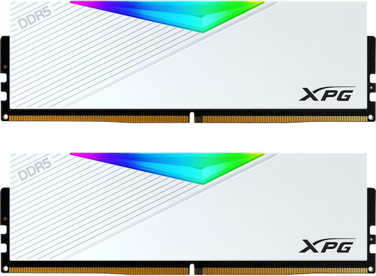 Adata XPG Lancer DDR5 32GB RAM με 2x16GB Modules και Ταχύτητα 6000 για Desktop AX5U6000C3016G-DCLARWH - Image 3