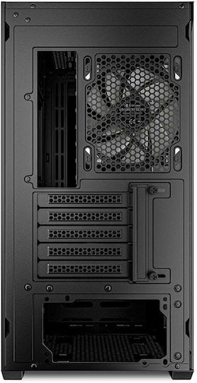 Sharkoon MK2 RGB Gaming Micro Tower Κουτί Υπολογιστή με Πλαϊνό Παράθυρο Μαύρο - Image 3