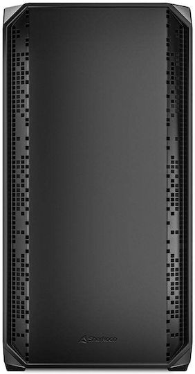 Sharkoon MK2 RGB Gaming Micro Tower Κουτί Υπολογιστή με Πλαϊνό Παράθυρο Μαύρο - Image 9