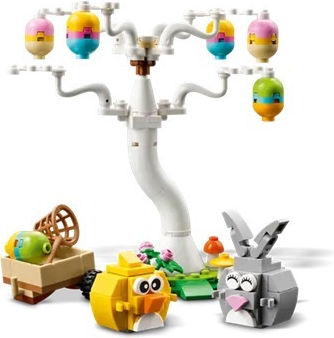 LEGO Τουβλάκια Easter Bunny and Chick Egg Hunt για 8+ Ετών 140τμχ 40808 - Image 3