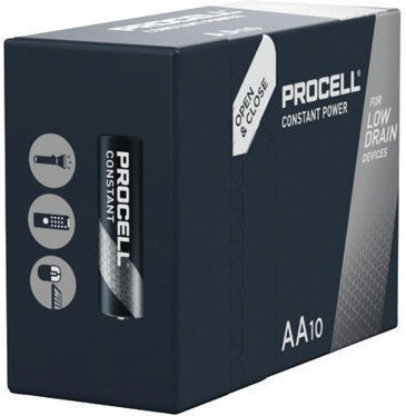 Duracell Procell Constant Αλκαλικές Μπαταρίες AA 1.5V 10τμχ - Image 2