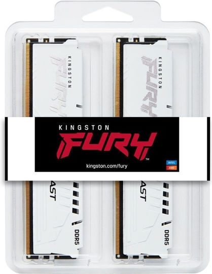 Kingston Fury Beast DDR5 με Module 1x64GB και Ταχύτητα 6000 για Desktop KF560C30BWEK2-64 - Image 3