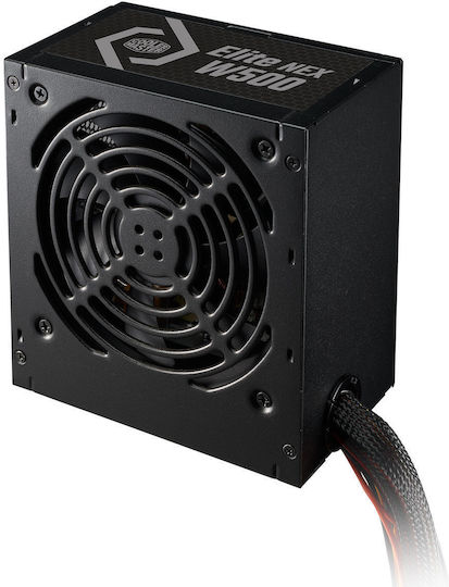 CoolerMaster Elite NEX White 500 500W Μαύρο Τροφοδοτικό Υπολογιστή Full Wired 80 Plus Standard - Image 6